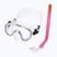 Zestaw do snorkelingu dla dzieci SEAC Marina Bis Set pink