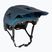 Kask rowerowy MET Terranova teal blue/black metalic matt