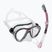 Zestaw do nurkowania Cressi Big Eyes Evolution + Alpha Ultra Dry black/pink
