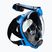 Maska pełnotwarzowa do snorkelingu Cressi Duke Dry Full Face black/blue