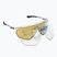 Okulary przeciwsłoneczne SCICON Aerowing crystal gloss/scnpp multimirror bronze