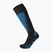 Skarpety narciarskie Mico Heavy Weight Superthermo Primaloft Merino Ski nero/azzurro