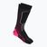 Skarpety narciarskie damskie Mico Medium Weight Warm Control Ski nero/fucsia fluo