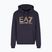 Bluza męska EA7 Emporio Armani Train Logo Series Big Logo Hoodie armani blue