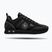 Buty EA7 Emporio Armani Black & White Suede triple black micropunch
