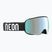 Gogle narciarskie Neon Beam black/white/mirror acciaio