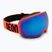 Gogle narciarskie Neon Beam red/mirror acciaio