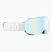 Gogle narciarskie Neon Beam white/white/mirror acciaio