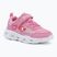 Buty dziecięce Champion Funfair Print G PS Low Cut blue burgundy/flash/fluorescent pink
