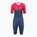 Kombinezon rowerowy damski Castelli Core Tri W belgian blue/bright rose