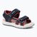 Sandały juniorskie Geox Alben ocean blue/red