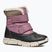 Śniegowce juniorskie Geox Flexyper ABX dark rose/black