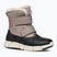 Śniegowce juniorskie Geox Flexyper ABX dark beige/black