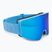 Gogle narciarskie Bliz G001 matte blue/brown/blue multi