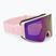 Gogle narciarskie Bliz G001S matte pink/brown/pink multi