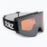 Gogle narciarskie Bliz G001 matte black/orange/silver mirror