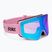 Gogle narciarskie Bliz G001S matte pink/neon violet/blue multi