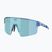 Okulary przeciwsłoneczne Bliz P004 transparent blue/smoke ice blue multi