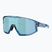 Okulary przeciwsłoneczne Bliz Fusion transparent blue/smoke ice blue multi