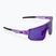 Okulary przeciwsłoneczne Bliz P005 transparent purple/smoke purple mirror