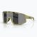 Okulary przeciwsłoneczne Bliz Fusion matte amber green/smoke silver mirror