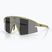 Okulary przeciwsłoneczne Bliz P006 matte amber green/smoke silver mirror