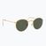 Okulary przeciwsłoneczne Ray-Ban Round Metal gold/green g-15