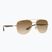Okulary przeciwsłoneczne Ray-Ban RB3683 arista gold/brown