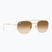 Okulary przeciwsłoneczne Ray-Ban RB3707 Polarized+ Lenses arista gold/brown