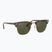Okulary przeciwsłoneczne Ray-Ban Clubmaster Classic tortoiseshell/gold/green g-15
