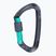 Karabinek Climbing Technology Lime SG anthracite/ aquamarine/ anthracite