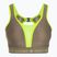 Biustonosz treningowy Shock Absorber Ultimate Run Bra Padded grey/lemon