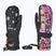 Rękawice snowboardowe dziecięce Level Junior Mitt hot pink