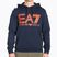 Bluza męska EA7 Emporio Armani Train Logo Series Oversize Logo Hoodie Coft navy blue