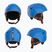 Kask narciarski dziecięcy Briko Makalu Jr shiny lochmara blue/pomegranate red