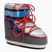 Śniegowce damskie Moon Boot Icon Low Space Racing silver/blue/red