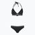 Strój kapielowy dwuczęściowy damski EA7 Emporio Armani Logo Tape Bikini Triangle black