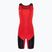 Kombinezon damski Nike Weightlifting Singlet scarlet/black