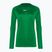 Longsleeve termoaktywny damski Nike Dri-FIT Park First Layer LS pine green/white