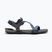 Sandały barefoot dziecięce Xero Shoes Z-Trail charcoal/multi/blue