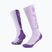 Skarpety BUFF Merino Heavyweight Over The Calf lilac ice