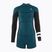Pianka do pływania damska Hurley Advant Shorty Texture 2/2 mm Springsuit black/skyblue