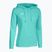 Bluza tenisowa damska Joma Sculpture II Zip-Up Hoodie turquoise