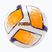 Piłka do piłki nożnej Joma Dali II fluor white/fluor orange/purple rozmiar 4