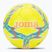Piłka do piłki nożnej Joma Dali III yellow/fluor turquoise rozmiar 5