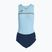Kostium triathlonowy damski Joma Record III Bodysuit sky blue-navy