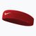 Frotka na głowę Nike Swoosh Headband varsity red/white