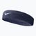 Frotka na głowę Nike Swoosh Headband obsidian/white
