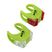 Zestaw lampek rowerowych Kellys Twins set lime green