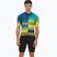 Koszulka rowerowa męska SILVINI Mazzano niebiesko-żółta 3122-MD2042/32422